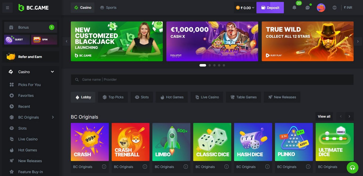 BC.Game: A Hub of Global Gaming, Crypto Thrills, and Unique Perks