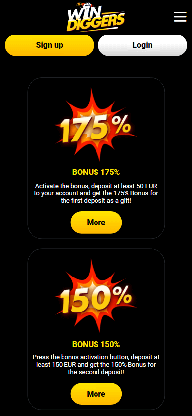 Win Diggers Casino Port Games
