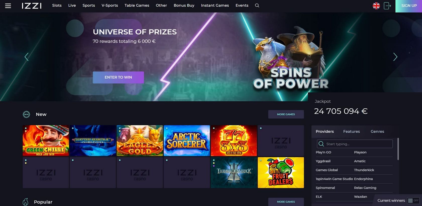 Win Diggers no down payment 700 rubles for registration